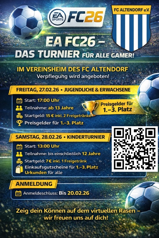 FC26 Turniere beim FCA