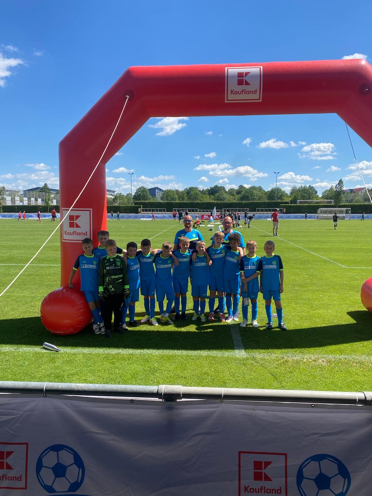 E-Jugend beim Landesfinale des Kaufland Soccer Cups 2026